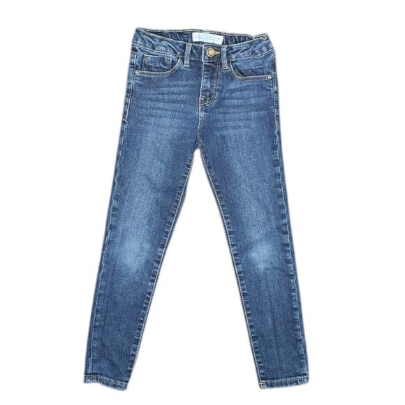 Zara Kids Other - Zara Kids Girls Medium Wash Skinny Jeans with Adjustable Waist